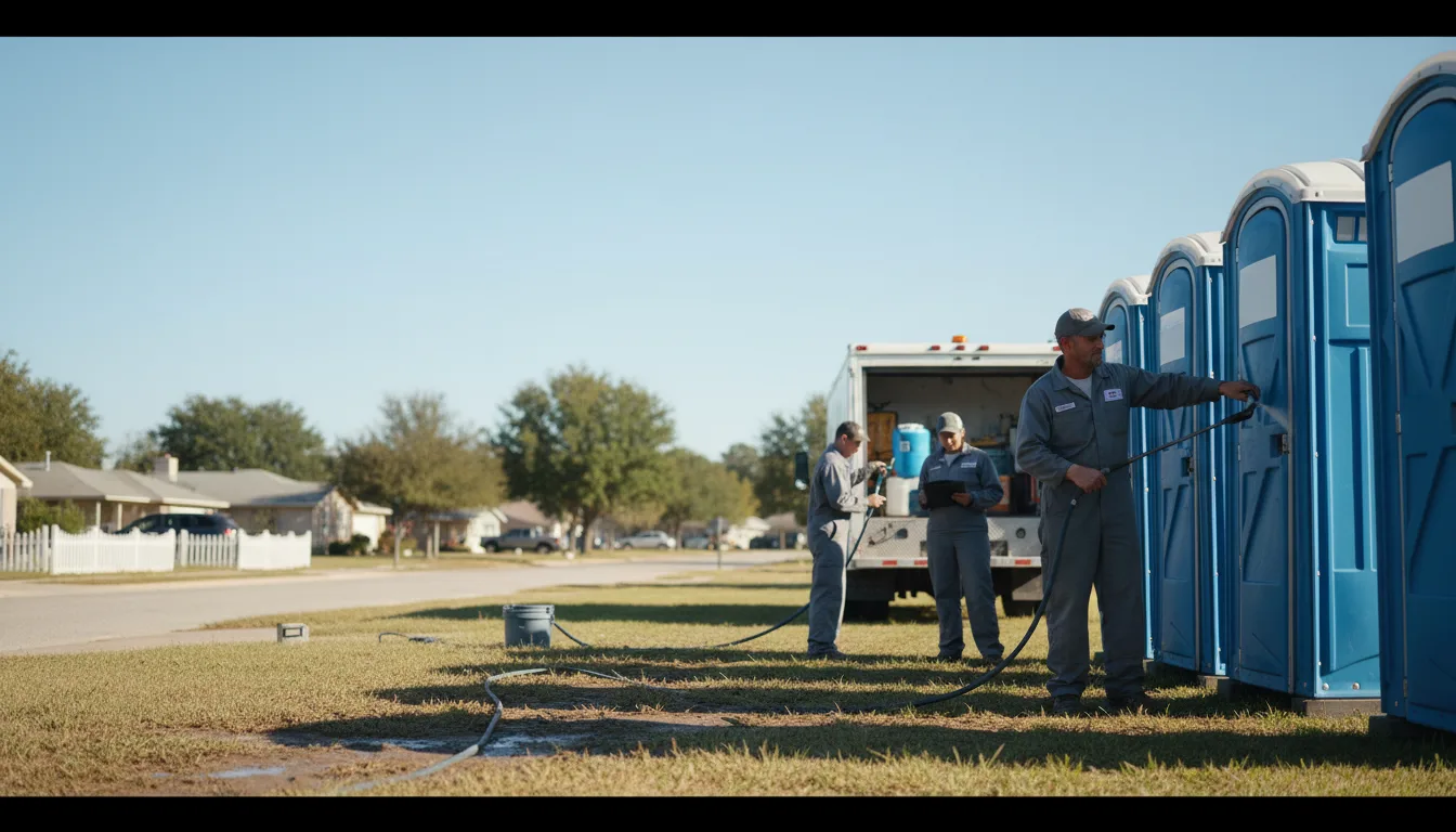 Long-Term Portable Toilet Rental in Cross, SC near me